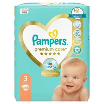 Hlavný obrázok Pampers Premium Care 6-10kg detské plienky 78ks