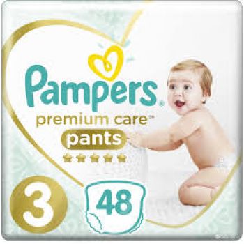 Hlavný obrázok Pampers Premium  Pants 3 48ks 6-11kg