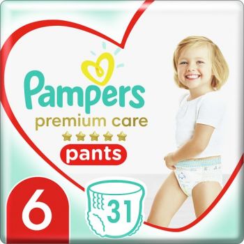 Hlavný obrázok Pampers Premium  Pants 6 31ks 15+kg