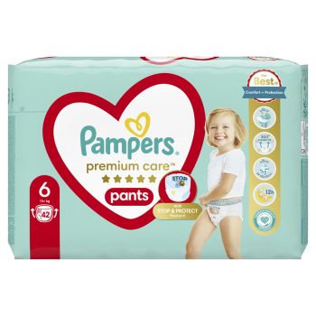 Hlavný obrázok Pampers Premium Pants S6 15+kg detské plienky 42ks