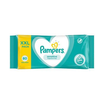 Hlavný obrázok Pampers Sensitive vlhčené obrúsky 80ks 