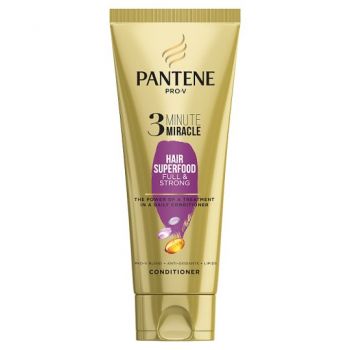 Hlavný obrázok Pantene Pro-V 3minute Miracle Superfood Full & Strong kondicionér na oslabené vlasy 200ml