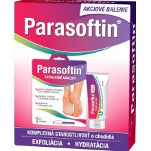 loader for Parasoftin Exfoliačné návleky 1pár návlekov /2x20ml a 2 návleky/ + krém 50ml