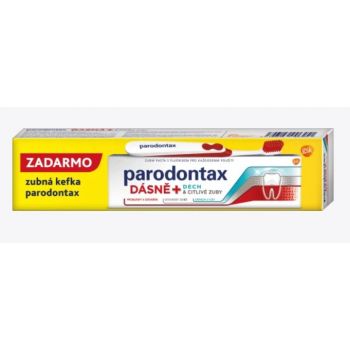 Hlavný obrázok Parodontax Gum+ Breath & Sensitivity zubná pasta 75ml + zubná kefka