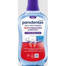 loader for Parodontax Gum Strenghthen & Protect Hyaluronic Acid Icy Mint ústna voda 500ml