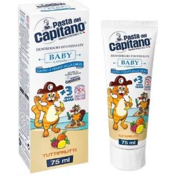 Hlavný obrázok Pasta del Capitano Baby Tutti Frutti zubná pasta od 3 rokov 75ml