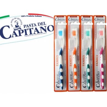Hlavný obrázok Pasta del Capitano Family Hard zubná kefka 1ks