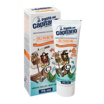 Hlavný obrázok Pasta del Capitano Junior Soft Mint detská zubná pasta od 6 rokov 75ml