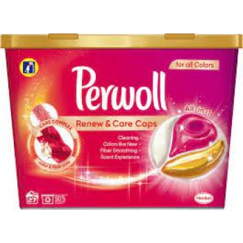 Hlavný obrázok Perwoll Renew & Care Caps Color tablety kapsule na pranie 27ks