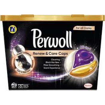 Hlavný obrázok Perwoll Renew & Care Caps Dark kapsule na pranie 27ks