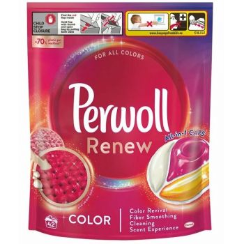 Pewoll Renew Color Allin1 kapsule na pranie 42ks