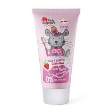 Hlavný obrázok Pink Elephant Chinchilla Evie zubná pasta pre dievčatá Jahoda 50ml 410
