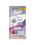 Presto Profesional Dual Action univerzálne vlhčené obúsky 40ks