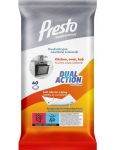 Presto Profesional Dual Action vlhčené obrúsky do kuchyne 40ks