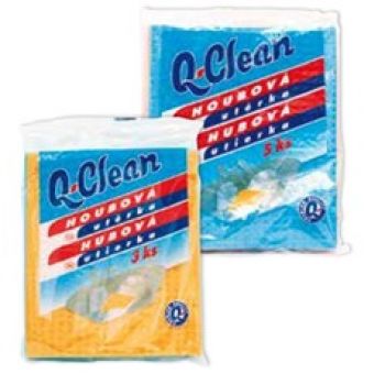 Hlavný obrázok Q Clean hubová Utierka spontex 3ks