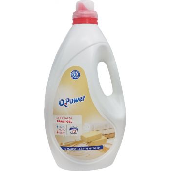 Hlavný obrázok Q Power Marseillské mydlo Špeciálny gél na pranie 4,3l 72 praní
