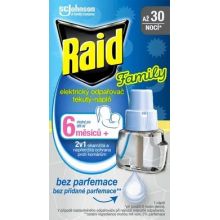 loader for Raid Family elektrická tekutá náplň bez parfumácie 30ml 30 nocí