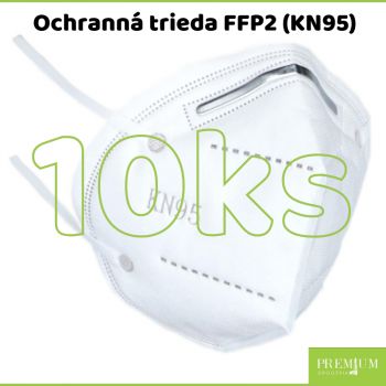 Hlavný obrázok Respirátor na tvár KN95 bez ventilu 10ks