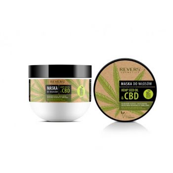Hlavný obrázok Revers Cosmetics Hemp Seed Oil & CBD maska na suché vlasy 250ml