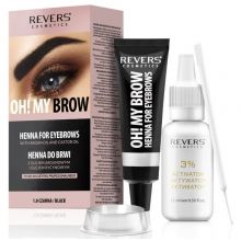 loader for Revers Cosmetics Henna farba na obočie krémová black Janex 15ml