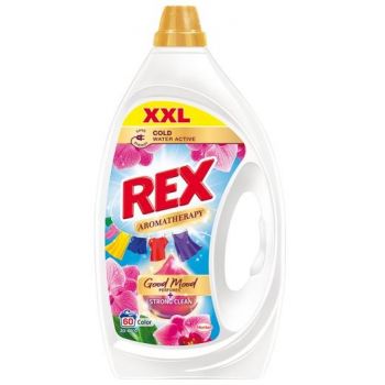 Hlavný obrázok Rex Aromatherapy Color Good Mood + Strong Clean gél na pranie 2,7l 60 praní