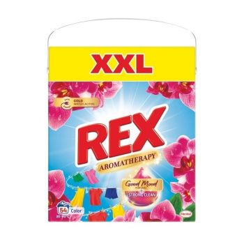 Hlavný obrázok Rex Aromatherapy Good Moon + Strong Clean Color prášok na pranie 2,97kg 54 praní