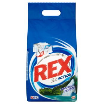 Hlavný obrázok Rex prací prášok 3x Action Amazonia Freshness 6kg 80 praní