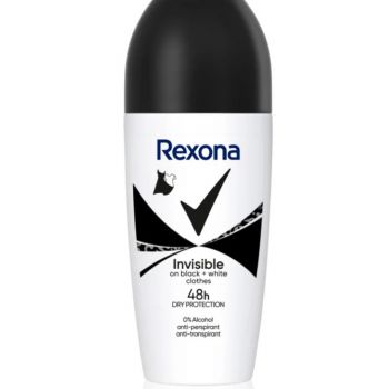 Hlavný obrázok Rexona Invisible Black & White 48H anti-persirant roll-on 50ml 