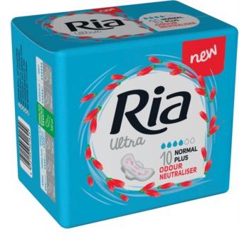 Hlavný obrázok Ria Ultra Normal Plus Odour Neutraliser 10ks hygienické vložky