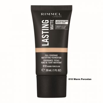 Hlavný obrázok Rimmel London Lasting Matte 010 Warm Porcelan make-up 30ml