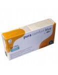 Rukavice hygienické 100ks Nitril L Pura Comfort modré nepudrované