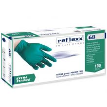 loader for Rukavice hygienické 100ks Nitril L Reflexx nepudrované zelené R68L
