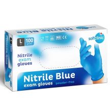loader for Rukavice hygienické 100ks Nitril L SoftClinic nepudrované modré