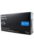 Rukavice hygienické 100ks Nitril M Mercator nepudrované čierne 4469
