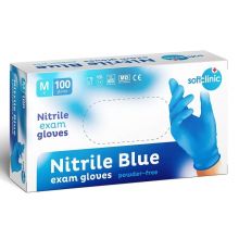 loader for Rukavice hygienické 100ks Nitril M SoftClinic nepudrované modré