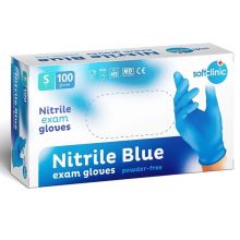 loader for Rukavice hygienické 100ks Nitril S SoftClinic nepudrované modré