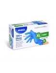 Rukavice hygienické 100ks Nitril XL Wimex nepudrované modré