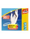 Rukavice hygienické 50ks Latex L Fino púdrované