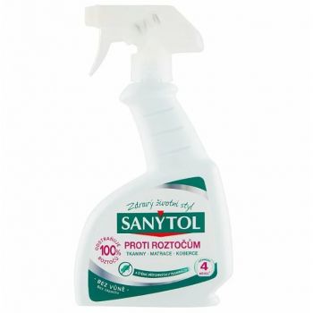 Hlavný obrázok Sanytol Dezinfekcia Proti roztočom na tkaniny, matrace 300ml
