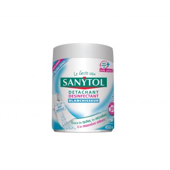 Hlavný obrázok Sanytol Žiarivá biela dezinfekčný odstraňovač škvŕn 450g 