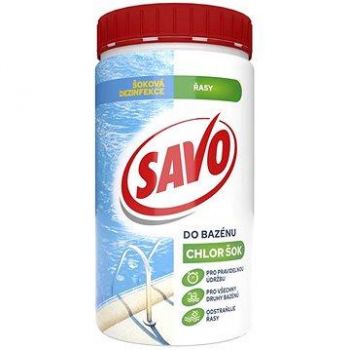 Hlavný obrázok Savo Chlor Šok šoková dezinfekcia do bazéna 850g