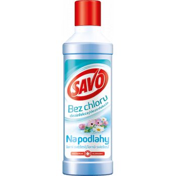 Hlavný obrázok Savo Dezinfekcia Bez chlóru na podlahy Jarná sviežosť 1l