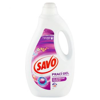 Hlavný obrázok Savo farebné prádlo gél na pranie 2,4l 48 prani