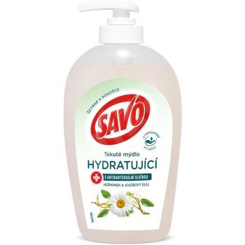 Hlavný obrázok Savo Hydratujúce tekuté mydlo s Antibakteriálnou zložkou Harmanček&Jojoba 250ml