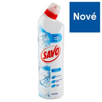 Hlavný obrázok Savo Oceán WC tekutý čistič bez chlóru 750ml