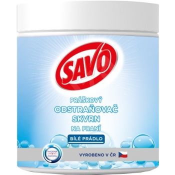 Hlavný obrázok Savo odstraňovač škvřn prášok 450g na biele prádlo