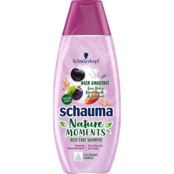 Hlavný obrázok Schauma Nature Moments Acai Berry&Almond milk šampón na suché vlasy 400ml