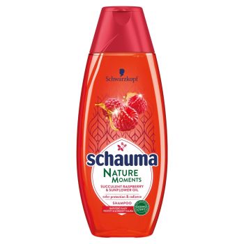Hlavný obrázok Schauma Nature Moments Succulent Raspberry & Sunflower Oil šampón na vlasy 400ml