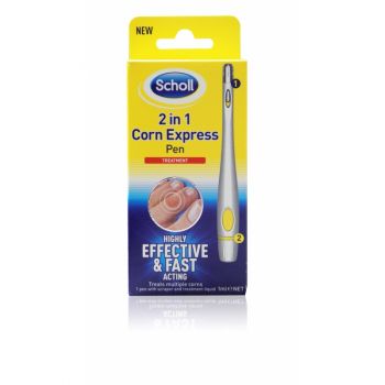 Hlavný obrázok Scholl 2v1 Corn Expres Pen pero na kurie oká 1ml