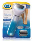Scholl Expert Care elektrický pilník na chodidla stredne drsný Blue